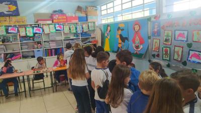 LS: Escola Aluísio Maier realizou exposição dos brinquedos confeccionados com sucatas