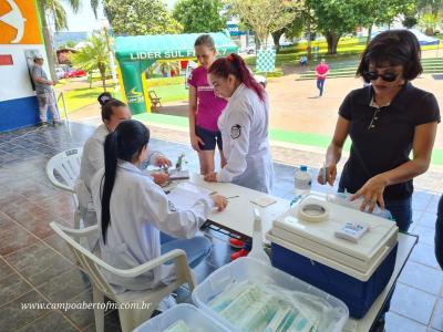 Unidades de saúde de Laranjeiras do Sul estão abertas neste sábado no dia D da Campanha de Multivacinação