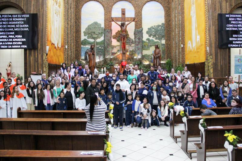 Missa De Ação de Graças marcou a Abertura da Semana Nacional da Pessoa com Deficiência Intelectual e Múltipla em Laranjeiras do Sul 