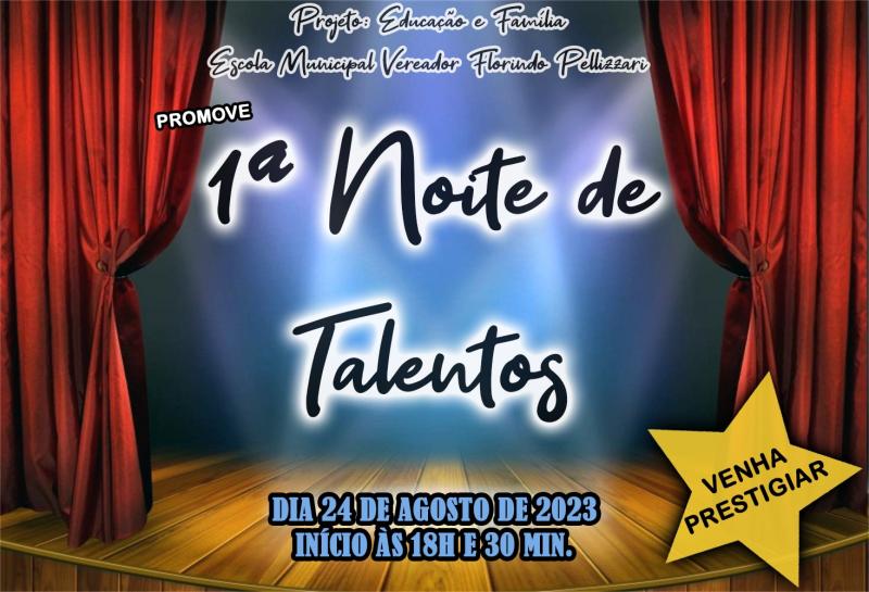 LS: Escola Municipal Florindo Pellizari promove o 1º Festival de Talentos 