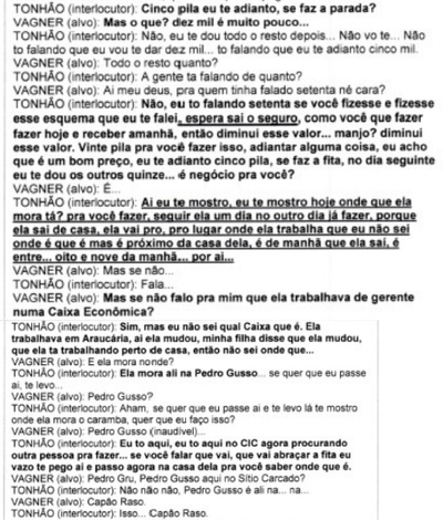 Pelo telefone, ex-marido negociou morte de gerente da Caixa e apontou horÃ¡rio que ela saÃ­a de casa