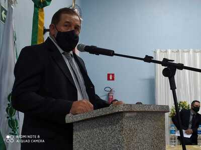 Neimar Granoski e Olga Passarin tomaram posse em Virmond