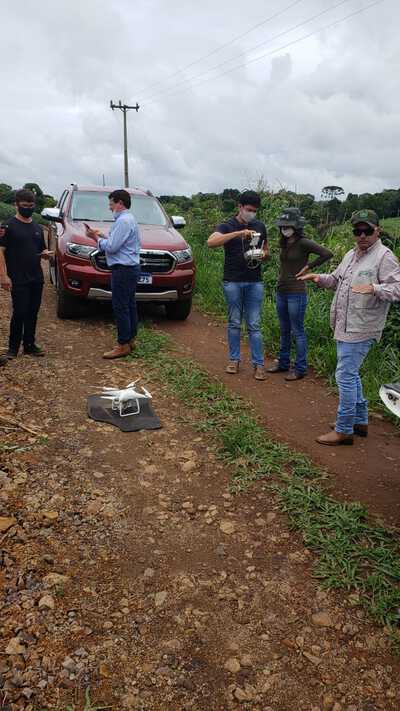 Sindicato Rural de Laranjeiras do Sul e SENAR – PR proporcionam curso de operação de drones a produtores 