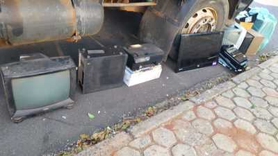 Campanha de arrecadação do lixo eletroeletrônico promovida pela ASR arrecadou mais de 13 toneladas