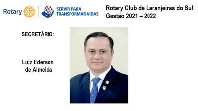 Deomar Pereira assume a presidência do Rotary Clube de Laranjeiras do Sul