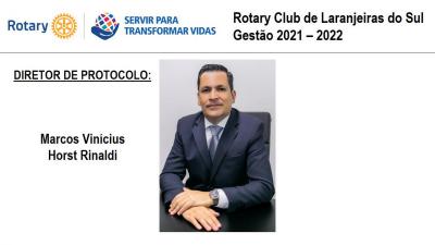 Deomar Pereira assume a presidência do Rotary Clube de Laranjeiras do Sul