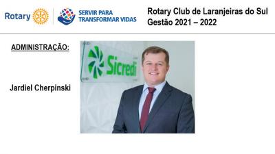 Deomar Pereira assume a presidência do Rotary Clube de Laranjeiras do Sul