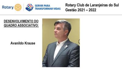 Deomar Pereira assume a presidência do Rotary Clube de Laranjeiras do Sul