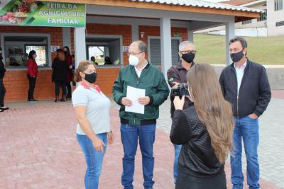 Poder público em Rio Bonito do Iguaçu inaugurou (15/07) espaço físico para Feira do Produtor Rural 