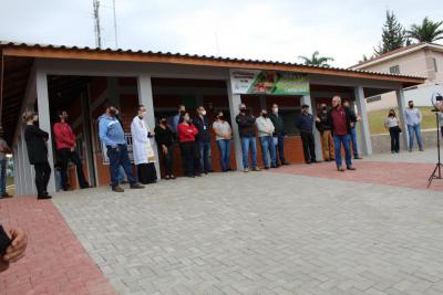 Poder público em Rio Bonito do Iguaçu inaugurou (15/07) espaço físico para Feira do Produtor Rural 