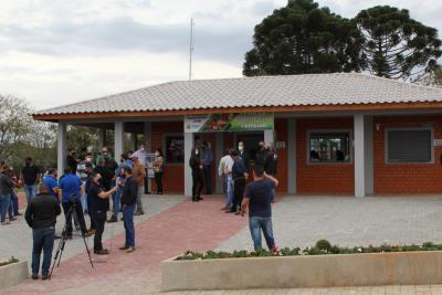 Poder público em Rio Bonito do Iguaçu inaugurou (15/07) espaço físico para Feira do Produtor Rural 