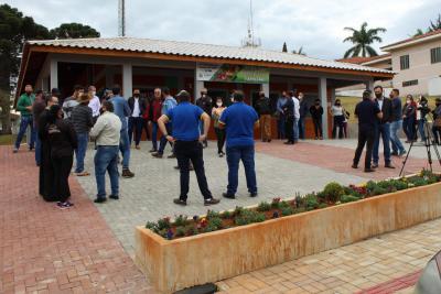 Poder público em Rio Bonito do Iguaçu inaugurou (15/07) espaço físico para Feira do Produtor Rural 