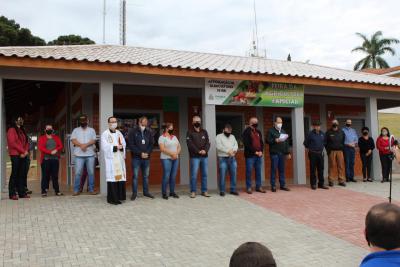 Poder público em Rio Bonito do Iguaçu inaugurou (15/07) espaço físico para Feira do Produtor Rural 