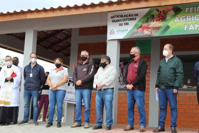 Poder público em Rio Bonito do Iguaçu inaugurou (15/07) espaço físico para Feira do Produtor Rural 