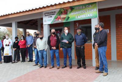 Poder público em Rio Bonito do Iguaçu inaugurou (15/07) espaço físico para Feira do Produtor Rural 