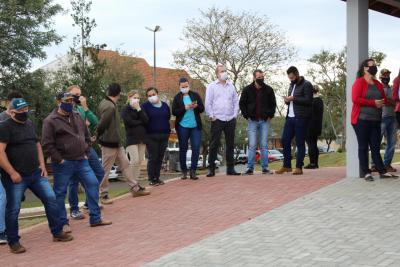 Poder público em Rio Bonito do Iguaçu inaugurou (15/07) espaço físico para Feira do Produtor Rural 