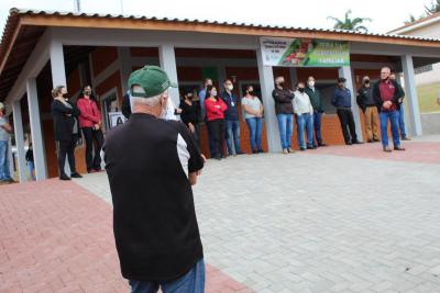 Poder público em Rio Bonito do Iguaçu inaugurou (15/07) espaço físico para Feira do Produtor Rural 