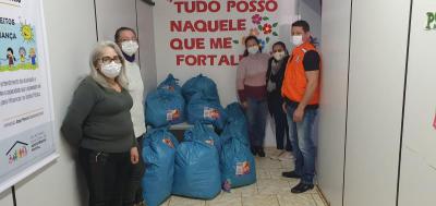 Sejuf de Laranjeiras do Sul recebe mais de 8 mil doações da Campanha Aquece Paraná 