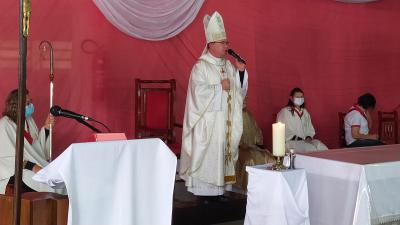 Laranjeiras: Missa do Bom Jesus em Campo Mendes foi presidida pelo Bispo Dom Amilton