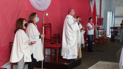 Laranjeiras: Missa do Bom Jesus em Campo Mendes foi presidida pelo Bispo Dom Amilton