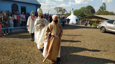 Laranjeiras: Missa do Bom Jesus em Campo Mendes foi presidida pelo Bispo Dom Amilton