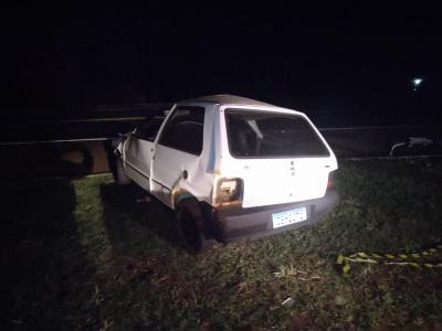 Cantagalo: Laranjeirense morre em acidente na BR 277