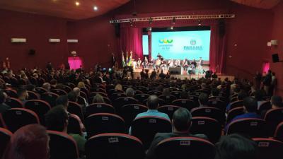 Governador do Estado Ratinho JRº Participa do anúncio oficial da Agro Laranjeiras de 400 milhões 
