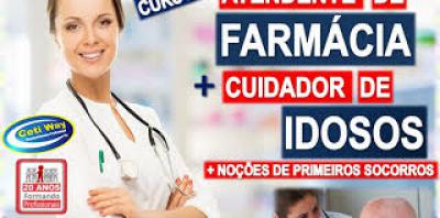 Laranjeiras do Sul - Inscrições Abertas para os Cursos de Atendente de Farmácia e Auxiliar Veterinário 