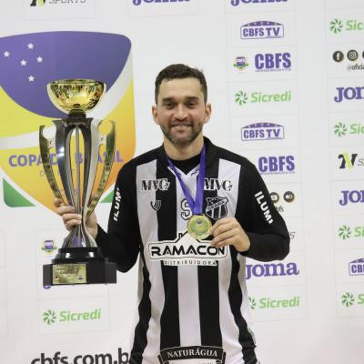 Gabriel Guedes Campeão da Copa do Brasil de Futsal com Ceará participa do Giro Esportivo