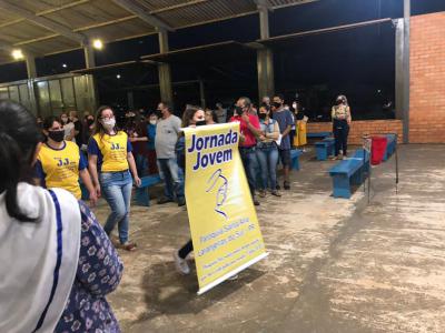 Jornada Jovem participou do 3ª dia da Novena em Louvor a Nossa Senhora Aparecida