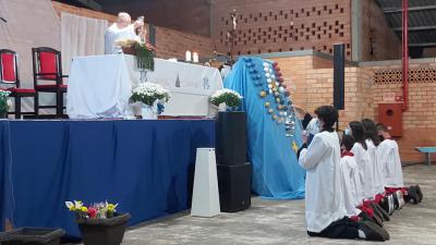 Santuário Nossa Senhora Aparecida de Laranjeiras do Sul celebra o 6º dia da Novena nesta Sexta-Feira