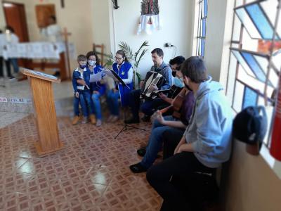 Comunidade de Rio Novo - Porto Barreiro celebra o Dia de Nossa Senhora Aparecida