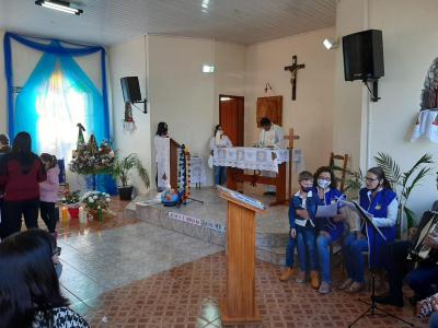 Comunidade de Rio Novo - Porto Barreiro celebra o Dia de Nossa Senhora Aparecida