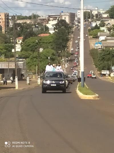 Carreata de Nossa Senhora Aparecida em Laranjeiras do Sul
