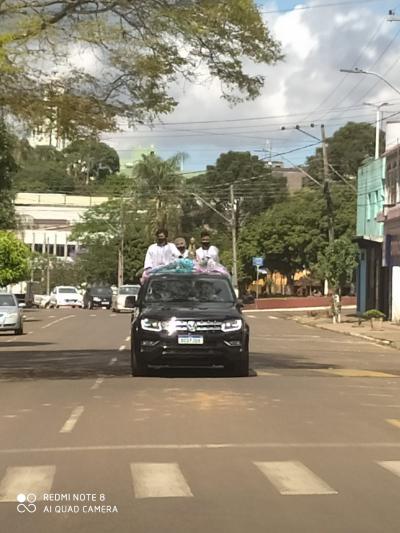 Carreata de Nossa Senhora Aparecida em Laranjeiras do Sul