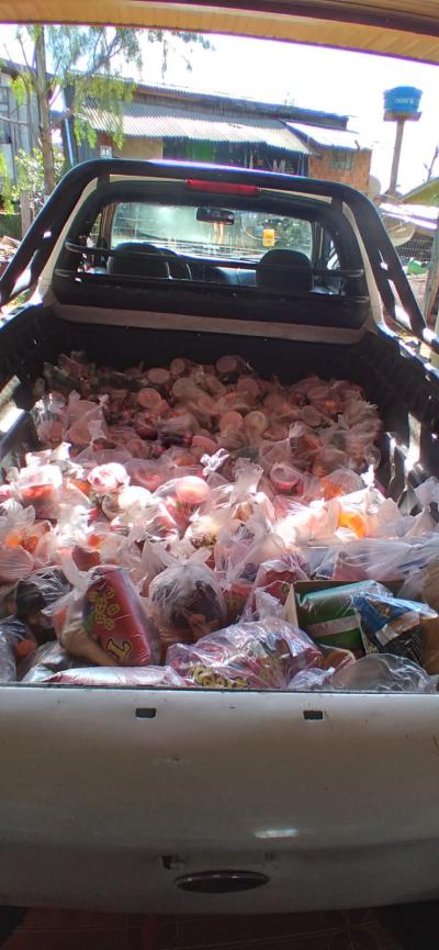 Mesa dos Anjos distribuiu aproximadamente 1.200 kits de doces no Dia da CrianÃ§a