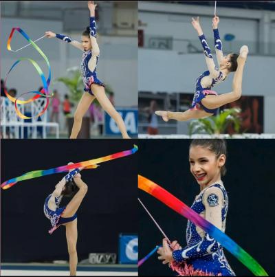 Ginasta de Cascavel com família enraizada em Laranjeiras do Sul vai representar o Brasil no Campeonato Sul Americano de Ginástica Rítmica.