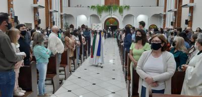 Comunidade de Laranjeiras do Sul se despediu dos Padres Xaverianos