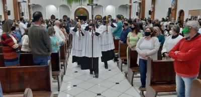 Comunidade de Laranjeiras do Sul se despediu dos Padres Xaverianos