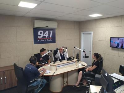 Padre Domenico participa da programação da Campo Aberto FM para explanar sobre a Importância da Formação Continuada