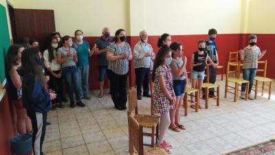 Comunidade Perpétuo Socorro Inaugurou o Centro Catequético Padre Aleixo Veras Armas neste Sábado (30)