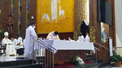 Padres Diocesanos foram empossados em Laranjeiras do Sul