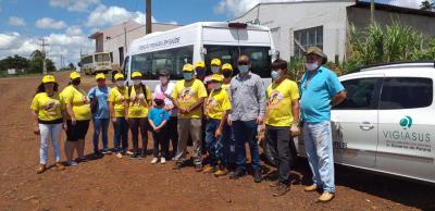 Rio Bonito do Iguaçu realizou Mutirão de Combate a Dengue 