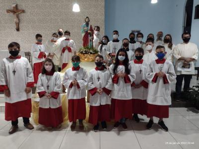 Comunidade Invernada Grande de Laranjeiras do Sul celebrou a Festa da Conversão de São Paulo