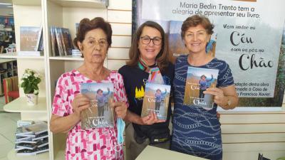 Maria Bedin Trento lança livro