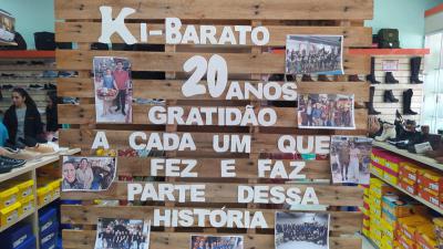 Loja Ki Barato em Rio Bonito do Iguaçu comemora 20 anos 