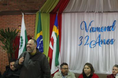 No Aniversário de 32 anos do Virmond, Prefeito Neimar anuncia mais de 4 milhões de Investimentos