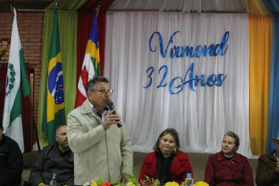 No Aniversário de 32 anos do Virmond, Prefeito Neimar anuncia mais de 4 milhões de Investimentos