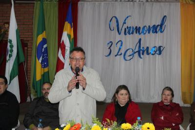 No Aniversário de 32 anos do Virmond, Prefeito Neimar anuncia mais de 4 milhões de Investimentos