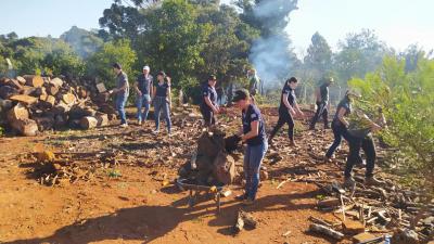 Laranjeiras: Sicredi realiza o dia "C" na Casa de Repouso São Francisco Xavier 